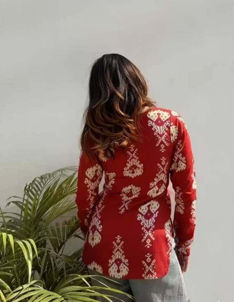 Women's Rayon printed Handblock Tunics