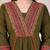 Beautiful jaipuri green printed cotton dupatta with a distinct red and green ethnic border.