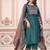 Beautiful jaipuri mustard green cotton printed salwar suit set