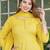 Beautiful yellow three-piece salwar suit set
