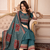 Beautiful jaipuri mustard green cotton printed salwar suit set