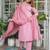 Beautiful pink three-piece salwar suit set.