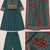 Beautiful jaipuri mustard green cotton printed salwar suit set