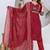 Beautiful three-piece salwar suit set in maroon.