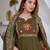 Beautiful three-piece salwar suit set in green