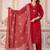 Beautiful red tassel meadow suit set