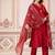Beautiful red tassel meadow suit set