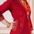 Beautiful red tassel meadow suit set