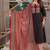Beautiful black kurta set with printed pant dupatta