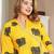 Beautiful yellow 3-piece pure cotton kurta set