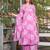 Beautiful pink 3-piece pure cotton kurta set