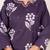 Beautiful purple kurta set with pant and dupatta