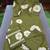 Beautiful printed green kurta set with pant and dupatta