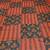 Beautiful premium white & red straight hand block printed kurti pant dupatta sets