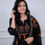 Beautiful premium black printed &  embroidered cotton kurta set with dupatta