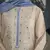 Beige chanderi silk sequence embroidered kurta set with aqua chinon dupatta