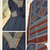 Beautiful premium blue flared anarkali cotton kurti set with a block-printed dupatta