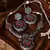 Traditional tribal flower necklace set