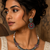 Traditional tribal flower necklace set