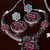 Traditional tribal flower necklace set