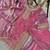 Pink colour pure gmy silk embroidered palazzo suit set