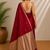 Pure maheshwari handloom saree with Unstitched blouse
