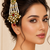 Premium kundan jhoomer with layered pearl tassels