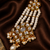 Ethnic gold plated kundan jhoomer