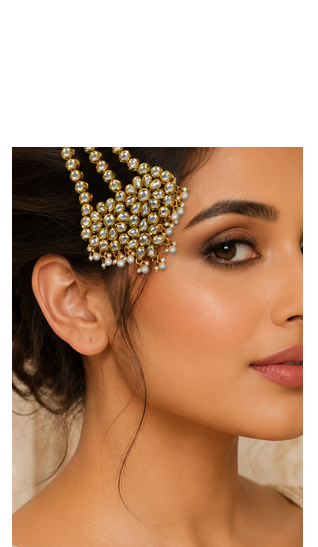Designer kundan jhoomer for bridal wear 3