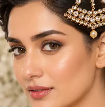 Regal crystal kundan jhoomer