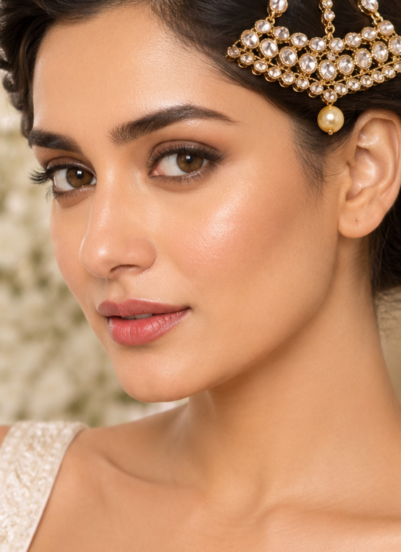 Regal crystal kundan jhoomer