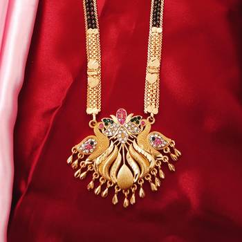 Traditional  gold plated mangalsutra 1