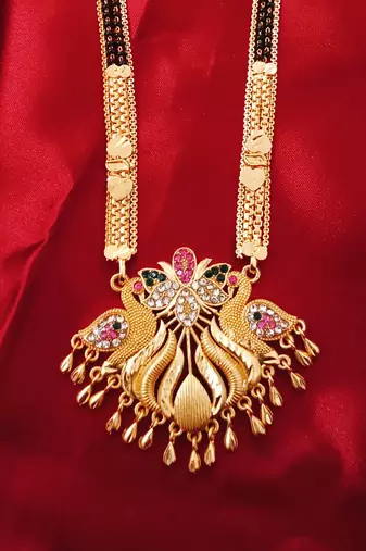 Traditional  gold plated mangalsutra