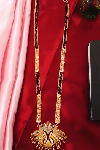 Traditional  gold plated mangalsutra