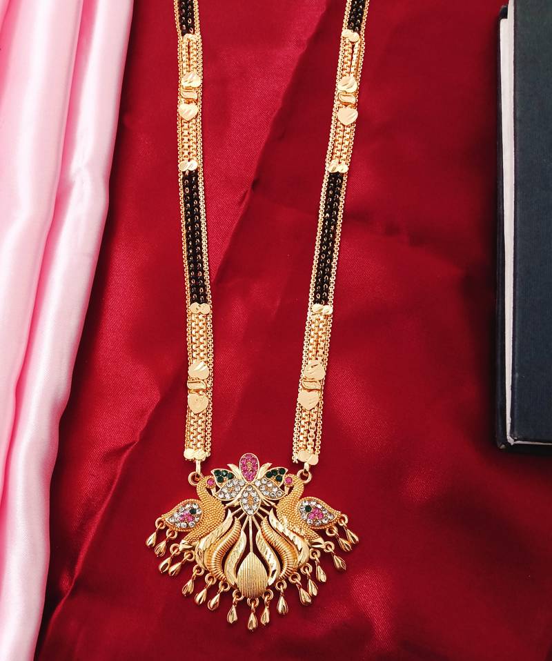 Traditional  gold plated mangalsutra