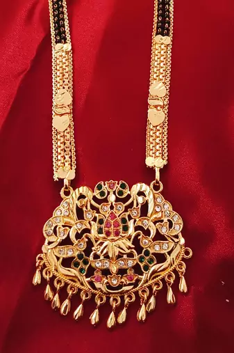 Traditional  gold plated mangalsutra