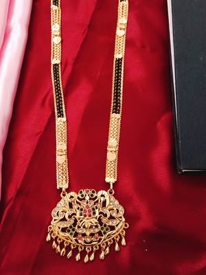 Traditional  gold plated mangalsutra 1