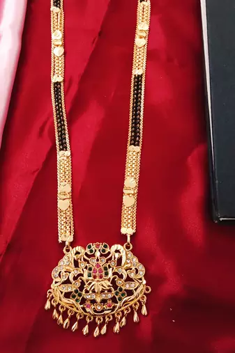 Traditional  gold plated mangalsutra