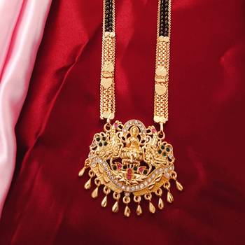 Traditional  gold plated mangalsutra 1