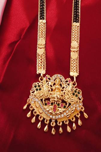 Traditional  gold plated mangalsutra