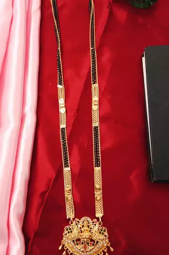 Traditional  gold plated mangalsutra