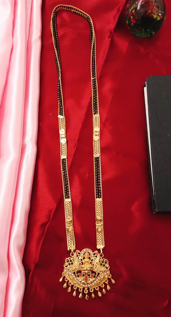 Traditional  gold plated mangalsutra