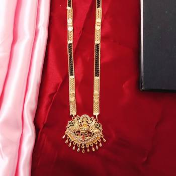 Traditional  gold plated mangalsutra 3