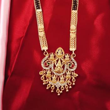 Traditional  gold plated mangalsutra 1