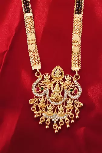 Traditional  gold plated mangalsutra