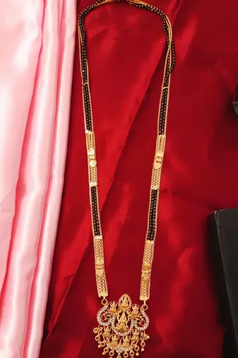 Traditional  gold plated mangalsutra