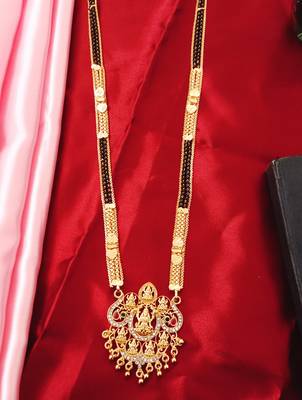 Traditional  gold plated mangalsutra 5