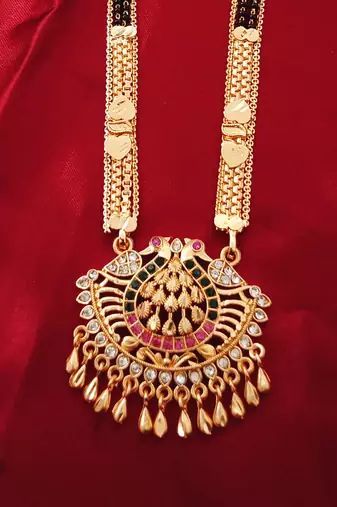 Traditional  gold plated mangalsutra