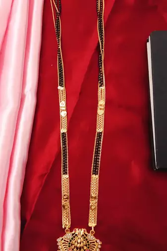 Traditional  gold plated mangalsutra