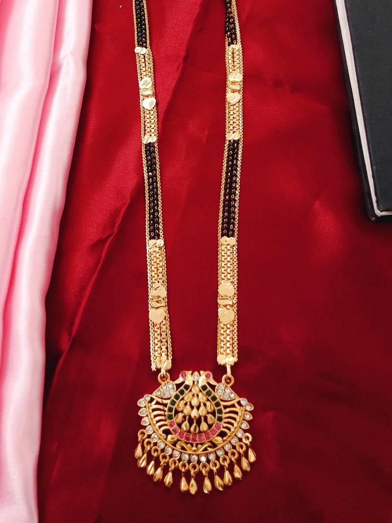 Traditional  gold plated mangalsutra